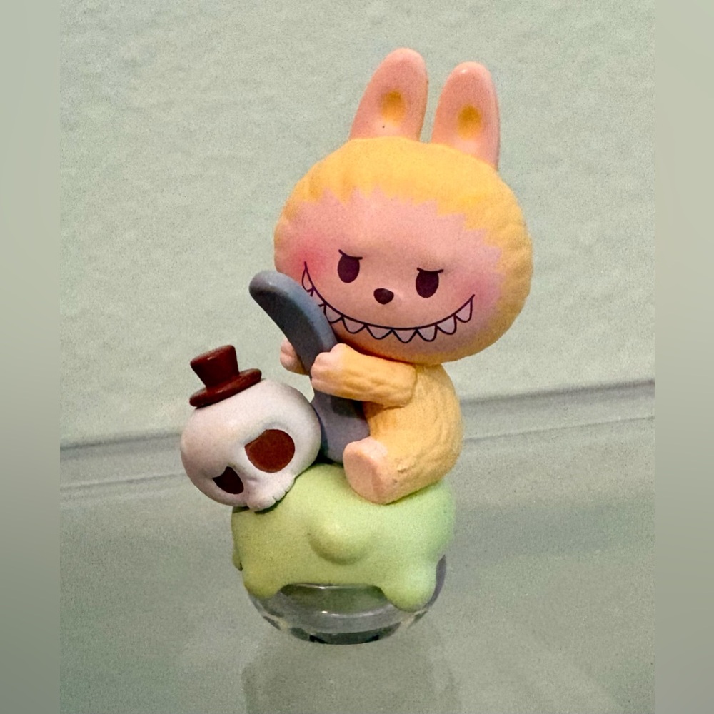 Pop Bean Ice Cream Cone Cup Series Featuring Labubu Matcha Coconut!